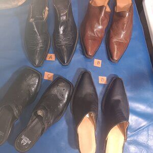 Womens mules Kassie Nacono Ricardo style 1 to 4 pair